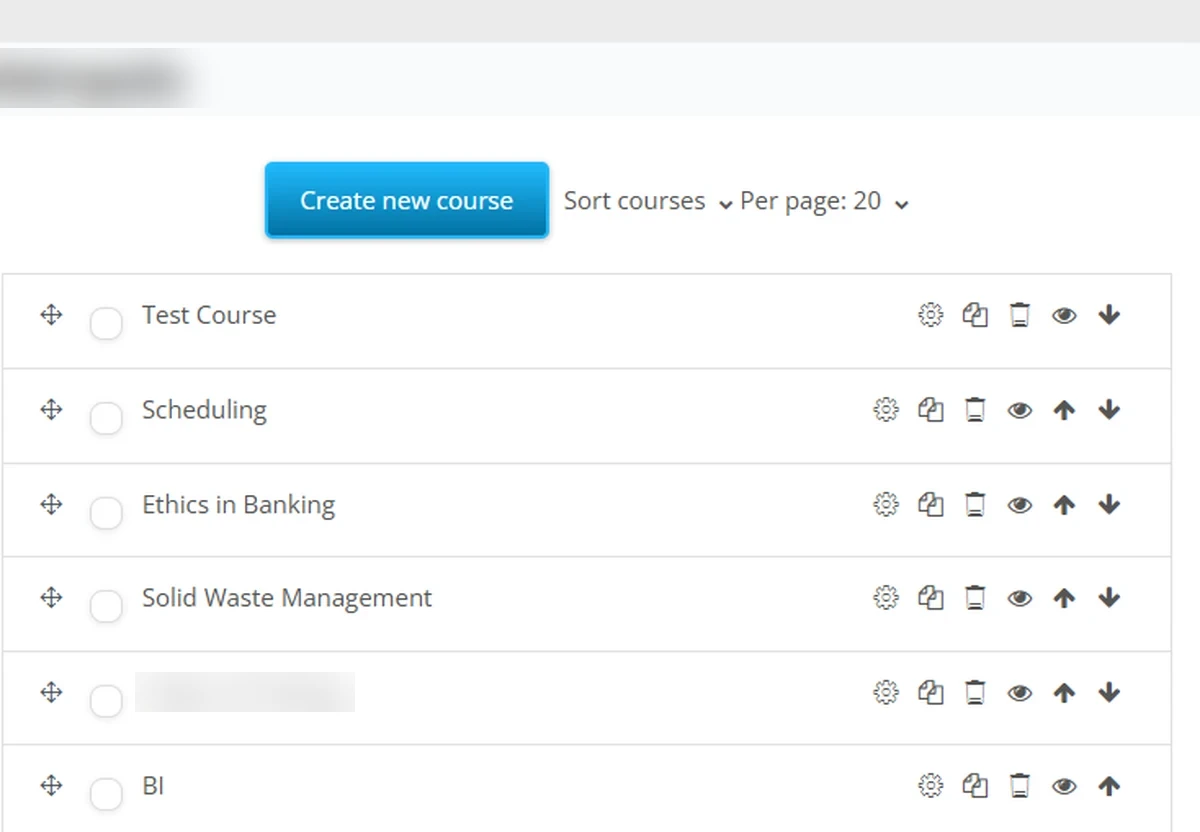 Every Programme in One Place — Brainmint course list screen