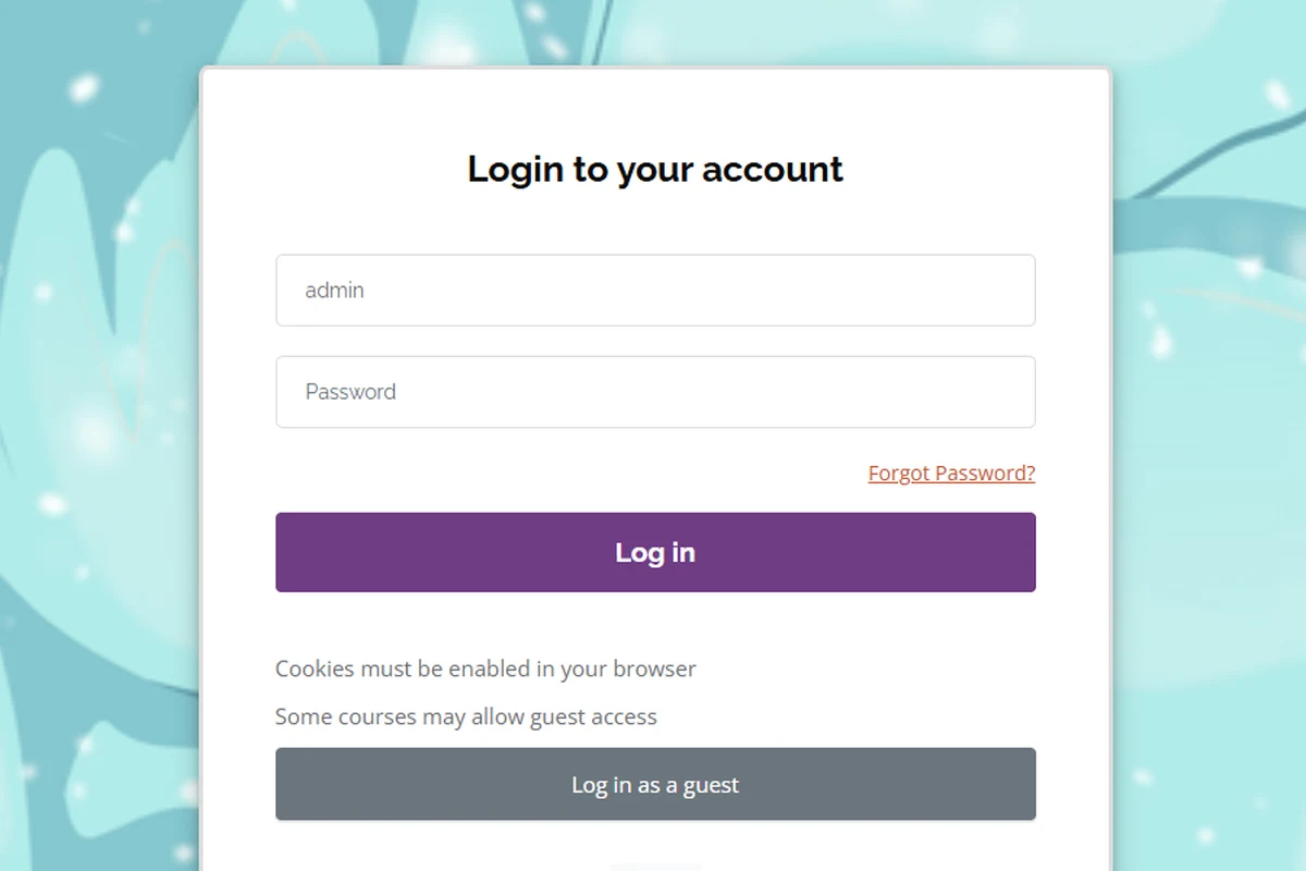 One identity, web and mobile responsive — Brainmint login screen