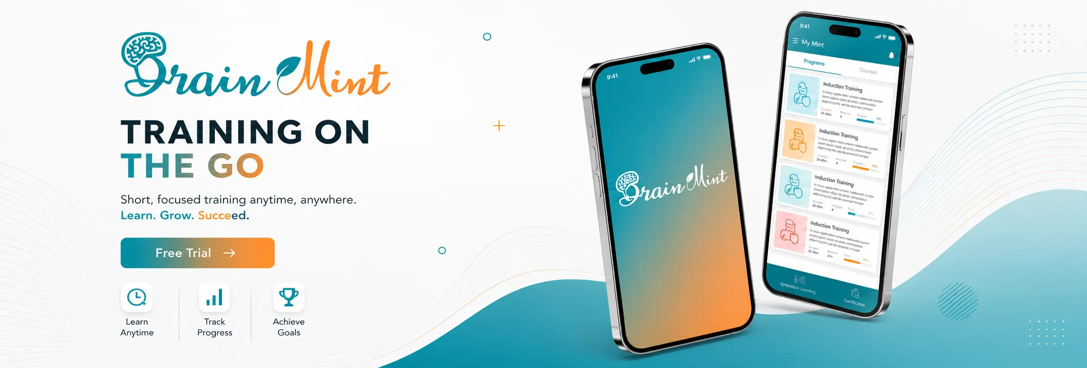 Our flagship product — Brainmint — the mobile-first LMS
