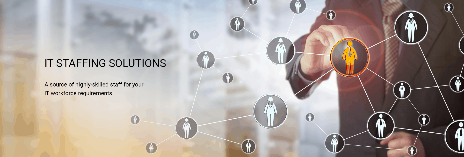 IT staffing — web, mobile, UI/UX and QA talent